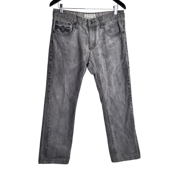 Vintage Other - Vintage Ecko Unltd. Straight Fit Broken In 80s Stonewash Grey Men's Size 30